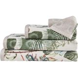 MOOOI - Menagerie of Extinct Animals - Gastendoek - Ivory - Jacquardgeweven