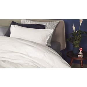 Dekbedovertrek Beddinghouse Care Collection Counscious White Satijn-140 x 200 / 220 cm | 1-Persoons
