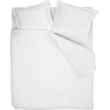 Beddinghouse Gloss dekbedovertrek - Eenpersoons - 140x200/220 - Wit