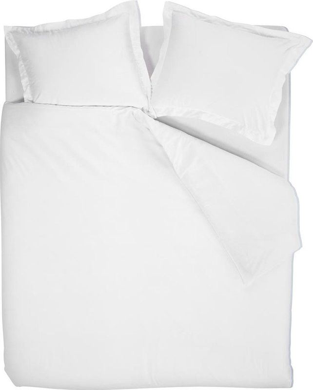 Beddinghouse - Gloss - Dekbedovertrek - Wit - Lits-Jumeaux - 240x200/220 cm