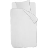 Dekbedovertrek - Grijs - Katoen - 140x200 cm
