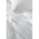 Dekbedovertrek - Grijs - Katoen - 140x200 cm