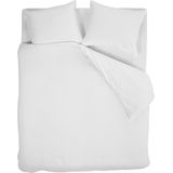 Dekbedovertrek - Grijs - Katoen - 140x200 cm