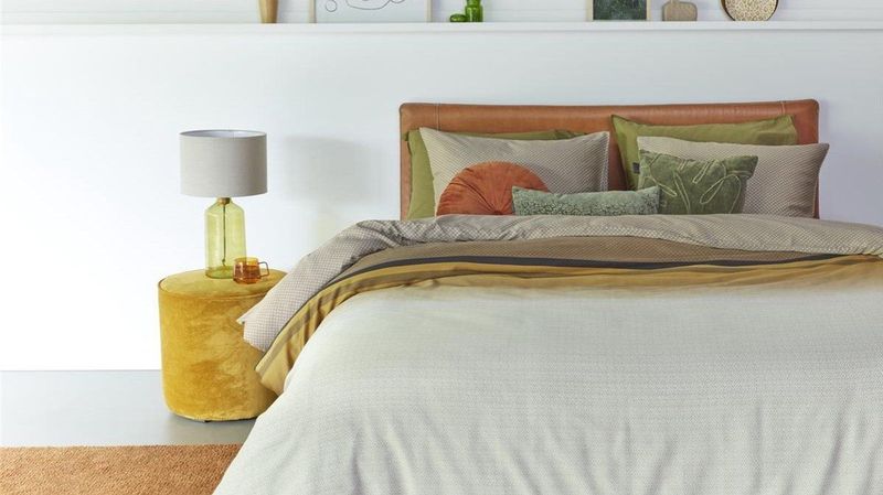 Beddinghouse Persimmon dekbedovertrek - Tweepersoons - 200x200/220 - Bruin