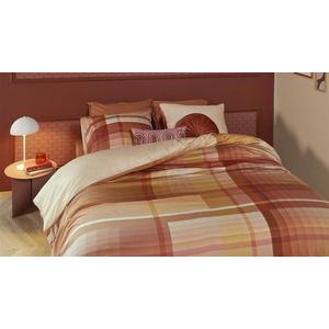 Beddinghouse Jones dekbedovertrek - Tweepersoons - 200x200/220 - Steenrood