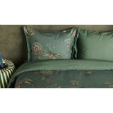 Pip Studio Dekbedovertrek Cece Fiore Green Lits-jumeaux