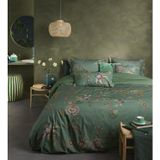 Pip Studio Dekbedovertrek Cece Fiore Green Lits-jumeaux