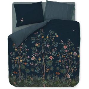 Pip Studio Dekbedovertrek Il Paradiso Dark Blue Lits-jumeaux