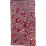 Pip Studio badgoed Secret Garden mauve gastendoekje