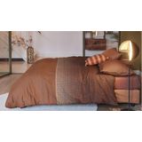 Beddinghouse Demi dekbedovertrek - Tweepersoons - 200x200/220 - Steenrood