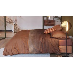 Beddinghouse Demi dekbedovertrek - Tweepersoons - 200x200/220 - Steenrood