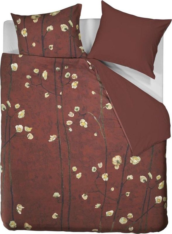 Dekbedovertrek Beddinghouse x Van Gogh Museum Plum Blossoms - Red