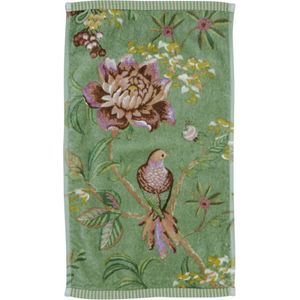 Pip Studio Handdoek Secret Garden Green 55x100