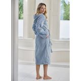 Pip Studio - Soft Zellige - Badjas - Blauwgrijs - 100% Katoen