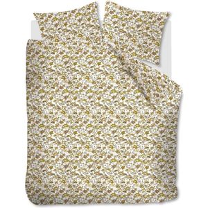 Beddinghouse - Wafelkatoen Ochre Gebloemd - BE321167 - B 240 x L 200 cm/B 240 x L 220 cm - Lits-jumeaux - Strijkvrij