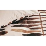 Dekbedovertrek VTwonen Botanic Stripe - Steenrood