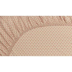 Pip Studio - Mi Vida - Hoeslaken - Light Pink - Katoen Perkal - 180x200 cm