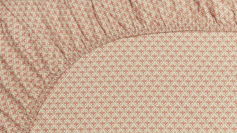 Pip Studio - Mi Vida - Hoeslaken - Light Pink - Katoen Perkal - 180x200 cm