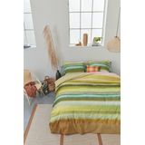 Beddinghouse - Katoen Green Gestreept - BE321996 - B 140 x L 200 cm/B 140 x L 220 cm - 1-persoons - Omkeerbaar