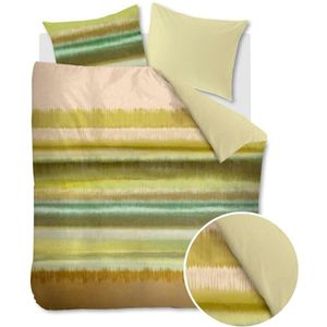 Beddinghouse - Katoen Green Gestreept - BE321996 - B 240 x L 200 cm/B 240 x L 220 cm - Lits-jumeaux - Omkeerbaar