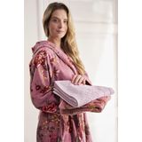 Pip Studio - Secret Garden - Badjas - Mauve - 100% Katoen Terry Velours