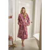 Pip Studio - Secret Garden - Badjas - Mauve - 100% Katoen Terry Velours