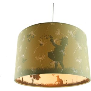Olucia Vlinder - Kinderkamer hanglamp - Groen - E27