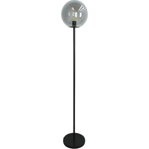 Design vloerlamp grijs, Dolf, met schakelaar