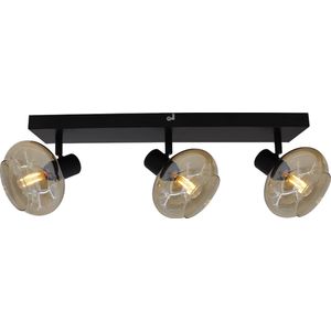 Olucia - Design plafondspot amber, Skip - Vorm: Rechthoek