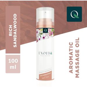 Exotiq Massageolie rich sandalwood 100ml