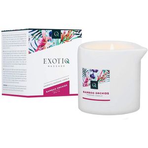 Exotiq Aromatic Massage Candle Bamboo Orchids 200 g