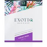 Exotiq Massagekaars violet rose 200 gram