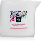 Exotiq - Massagekaars Vanille Amber - Massagekaars voor een Ontspannende Massage met Vanille- en Ambergeur - Zachte en Warme Massageolie - 60 gram