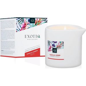 Exotiq Aromatic Massage Candle Vanilla Amber 200 g