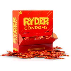 Ryder - Condooms - Transparant - 12/144/500 Stuks