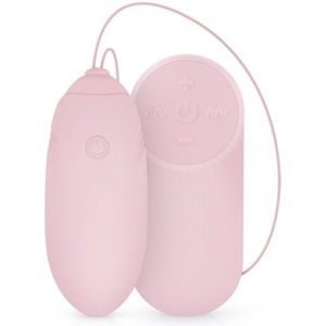 LUV EGG Vibrerend Ei - Vibratie Eitje met Afstandsbediening (draadloos) - Koppeltoy - Roze