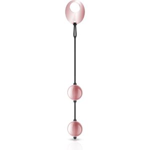 Rosy Gold Ben Wa - Kegelbal - Roze Goud - Aluminium - Siliconen Verbinding
