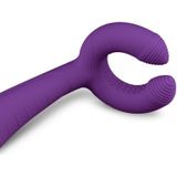 EasyToys Koppel Vibrator - U Type Vibrator voor koppels - Oplaadbare Multifunctionele vibrator - Stimulatie van Penis, Clitoris en Vagina - Paars