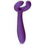 EasyToys Koppel Vibrator - U Type Vibrator voor koppels - Oplaadbare Multifunctionele vibrator - Stimulatie van Penis, Clitoris en Vagina - Paars