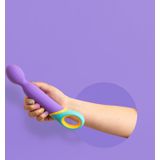EasyToys - Base Wand Virbator - Vibrator Voor Vrouw - Seksspeeltjes - Multi Coloured
