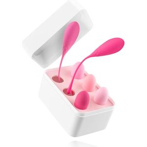 Teazers - Vaginale Kegel Balls Set - Bekkenbodemtrainer - 6 Verschillende Gewichten Vaginaballetjes - Geisha Ballen Set - Roze