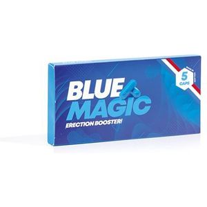 Blue Magic! Erectiepillen - 5 Stuks
