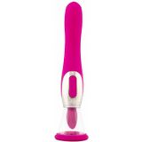 Pleasure Pump Met G-Spot Vibrator - Roze