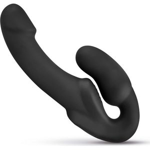 No-Parts - Morgan Strapless Strapon Dildo 22 cm - Zwart