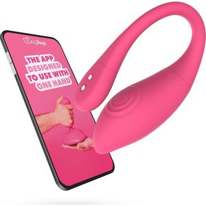 EasyConnect - EasyToys - Vibrerend Eitje Aria via App - Koppel Vibrator - Sex Toys voor Vrouwen - Vibrators voor Vrouwen - Sex Toys - Vibrator - Vibrator voor Koppels - Roze