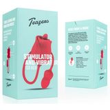 Teazers Rose Vibrator and Clitoris Stimulator