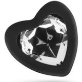 Anaal Plug Diamant - Zwart