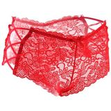 Kanten Hipster - Rood - 2XL/3XL