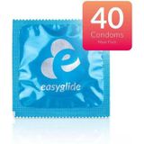 EasyGlide - Ribs and Dots Condooms - Condooms met Glijmiddel - 40 stuks