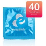 EasyGlide - Ribs and Dots Condooms - Condooms met Glijmiddel - 40 stuks